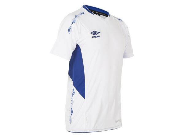 UMBRO UX-1 Jersey SS jr Hvit/Blå 140 Flott kortermet spillertrøye 